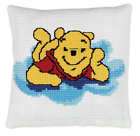 cross stitch kit disney pooh bear 6ct big stitch pillow