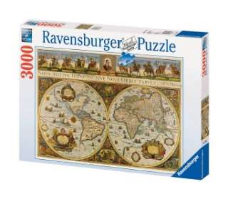 World Map 1665   3000 pc Ravensburger Jigsaw Puzzle NEW  