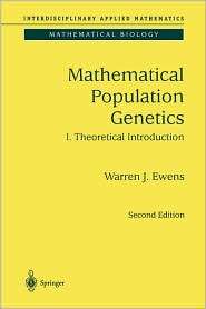   , (1441918981), Warren J. Ewens, Textbooks   