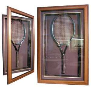 Tennis Racquet Cabinet Style Display Case  Sports 
