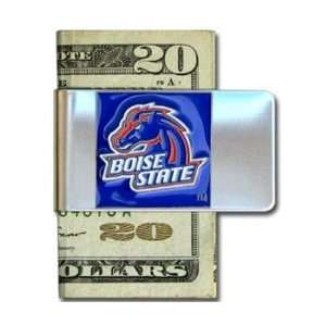 Boise St. Broncos Steel Money Clip 