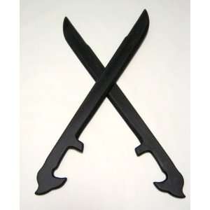   Espada Bolo Practice Swords Training Pair Knife