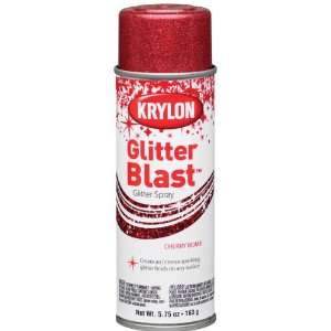    Glitter Blast Aerosol Paint 5.75 Oz Cherry Bomb: Home & Kitchen