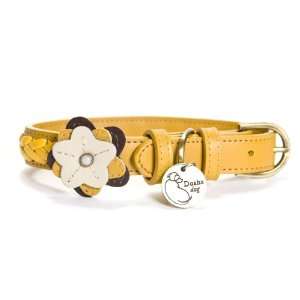  Dosha Dog Yellow Sunflower Petal Extra Small Collar Pet 