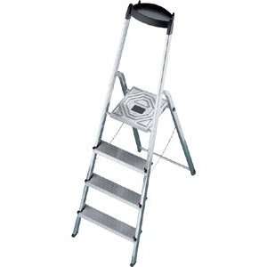  4 Step Hailo Aluminium Ladder: Kitchen & Dining
