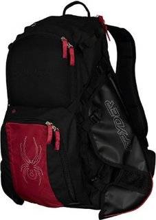 15. Spyder Govy Backpack, Black/Red by Spyder