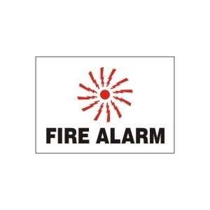  Sign,7x10 In,fire Alarm   ACCUFORM 
