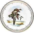 Green winged Teals Limited Edition Duck Plate by Boehm