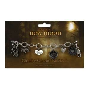    Twilight New Moon Bracelet Chunky Charm E (Edward) Toys & Games