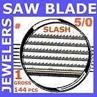 Saw Blades 5/0 Jewelers Piercing Hand metal cutting Bla