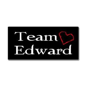  Team Edward   Twilight   Window Bumper Sticker: Automotive