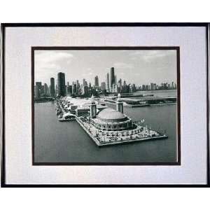  Aerial of Navy Pier with Skyline Photograph