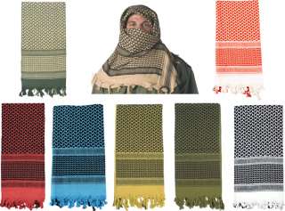   Shemaugh Arab Keffiyeh Desert Scarf Sun Deluxe Cotton Scarves  