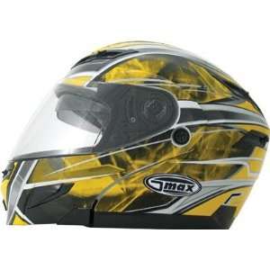   Modular Helmet Yellow/White/Silver XXXL 3XL 2541239 TC 4: Automotive