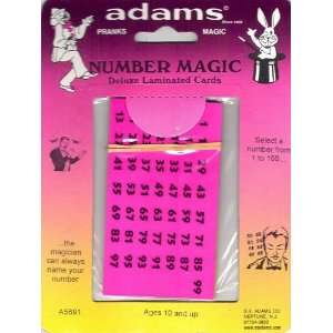  SS Adams Number Magic: Toys & Games