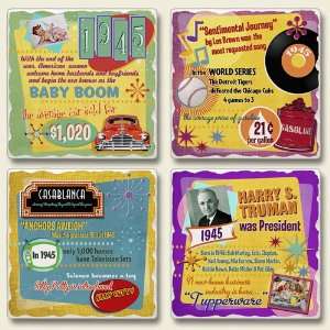  1945 Memory Lane Year Coasters