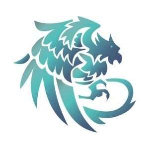  Tattoo Stencil   Dragon   #L25