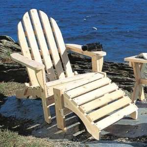   Furniture Folding Rustic Chair & Ottoman Package: Patio, Lawn & Garden