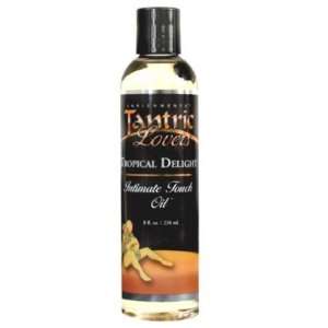  Tantric Lovers Intimate Touch Oil, Tropical Delight 8Oz 