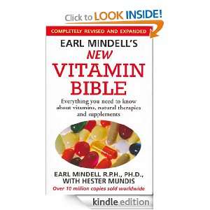 Earl Mindells New Vitamin Bible Hester Mundis, Earl Mindell  