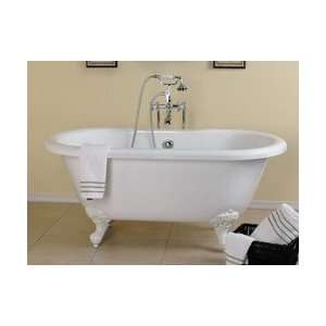  Randolph Morris Acrylic White Clawfoot Tub RMA60DE0WDIC 