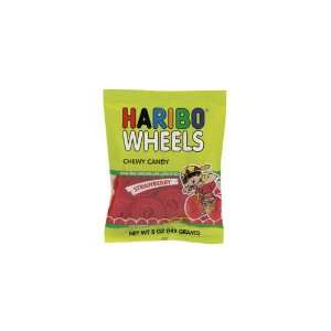 Haribo Strawberry Wheels (Economy Case Pack) 5 Oz Bag (Pack of 12)
