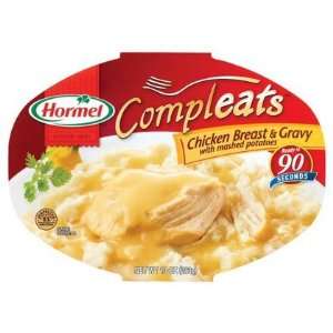  Hormel Chicken Breast & Gravy w/ Mashed Potatoes, 10 oz Units, 6 ct 