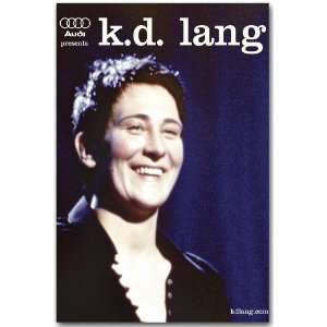  K.d. Lang Poster   Promo Flyer   11 X 17