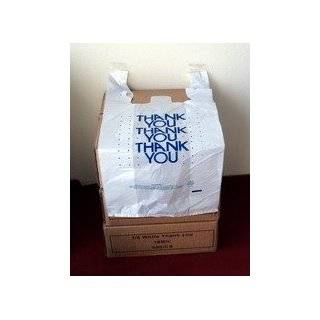 600 12x7x22 Large Retail Thank You T Shirt Bags by Tripact Inc