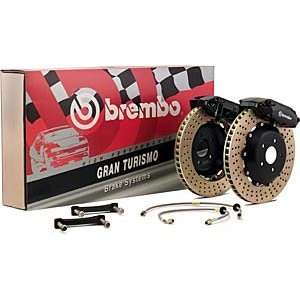 Brembo GT Grand Turismo Big Brake Kit 6 Piston Black Caliper 380x34 2 