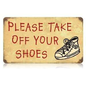  Please Take Off Your Shoes   Indoor Sign: Everything Else