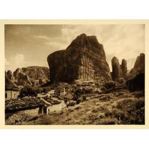  1928 Kastrakion Greek Village Meteora Rock Greece NICE 