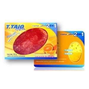  T.Taio Revitalazing Orange Soap and Sponge Combination 