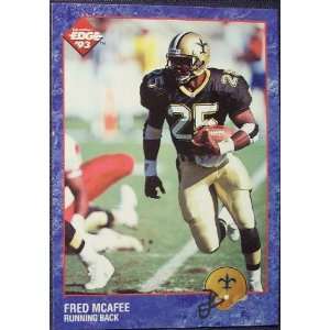  1993 Collectors Edge #141 Fred McAfee