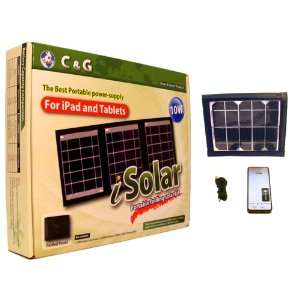   MIC 10W 10W Portable Solar Battery Kit for iPad & Tablets Electronics