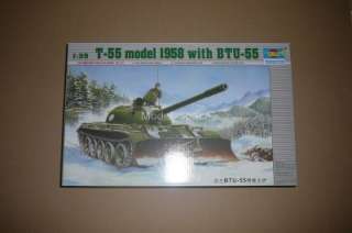 Trumpeter 1/35 00313 T 55 mod 1958 w/BTU 55 Tank  