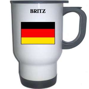  Germany   BRITZ White Stainless Steel Mug Everything 