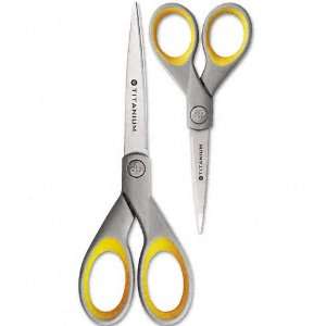  Westcott : Titanium Bonded Scissors, 5in & 7in, L/R, One 