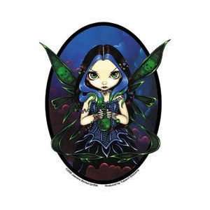 Jasmine Becket Griffith   Nepenthe Blue Goth Fairy   Sticker / Decal