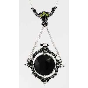  Obsidian Mirror Necklace