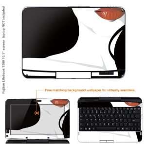   Sticker for Fujitsu Lifebook T580 case cover T580 391 Electronics