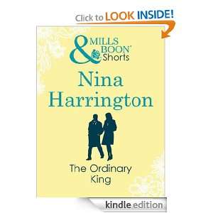 Mills & Boon  The Ordinary King Nina Harrington  Kindle 