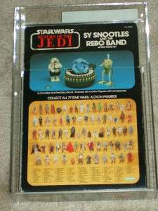 Vintage Star Wars 1984 ROTJ Sy Snootles & Max Rebo Band MISB AFA 70/85 