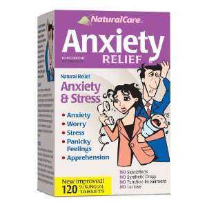  NaturalCare Anxiety Relief, 120 Tablets Health & Personal 