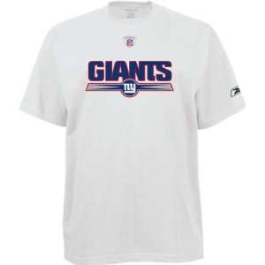  New York Giants Official White Sideline T Shirt Sports 