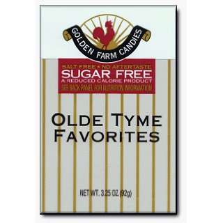  Golden Farm,Sugar Free Candy,Old TymeFavorites 6X3.25Oz 
