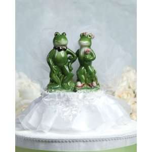  Funny Frog Prince Cake Topper