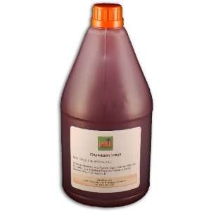 Bubble Boba Tea Strawberry Syrup_Juice 5.5lbs (2.5kg):  