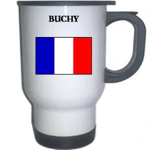  France   BUCHY White Stainless Steel Mug Everything 