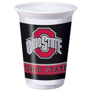  Ohio State Buckeyes   20 oz. Plastic Cups: Health 